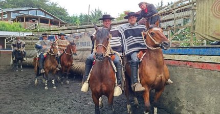 Los Ortega triunfaron bajo truenos y rayos en el Interasociaciones de Llanquihue