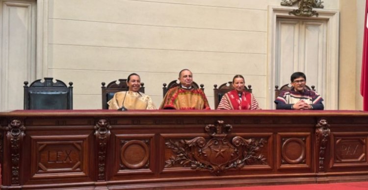 Andrea Castagnoli y Carola Luengo valoraron reunión con presidente del Senado