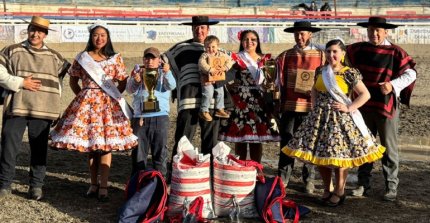 Criadero El Ensarte se impuso en el Rodeo Para Criadores de Aysén