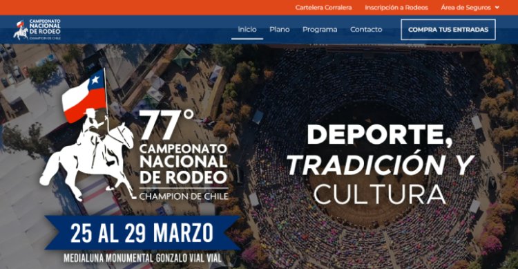 Ferochi publicó sitio exclusivo para la edición 77 del Campeonato Nacional