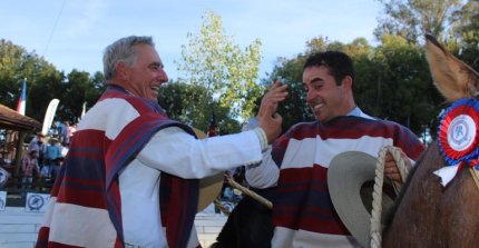 Pablo y Aníbal Baraona expresaron la alegría total en El Camen de Nilahue