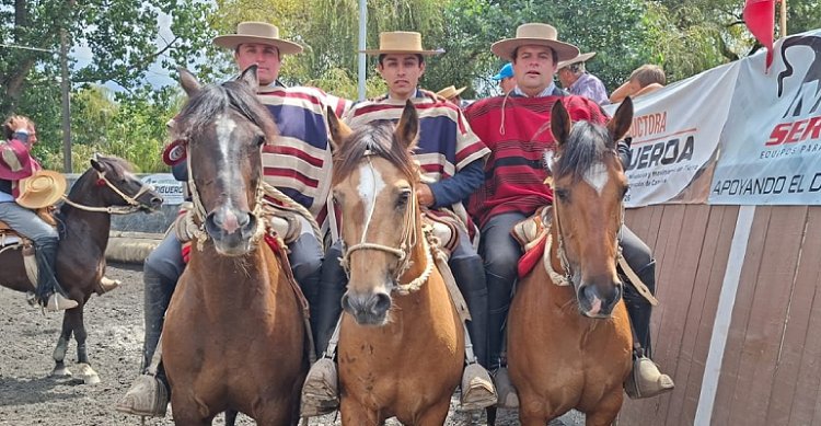 Marcelo Castro tuvo un domingo soñado en la Medialuna de Purranque