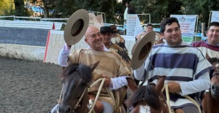 Mario Henseleit y Andrés Salas sumaron pura felicidad en rodeo del Club Reloncaví