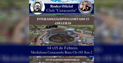 Curacautín cierra la temporada en Malleco con atractivo Interasociaciones