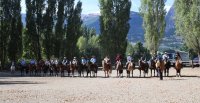 Así inició su camino la Escuadra Riendas de la Patagonia