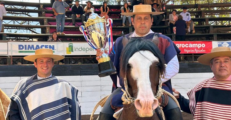 La Rienda de San Clemente: Julio Guevara, Valentina Hernández y Pablo Barra fueron campeones
