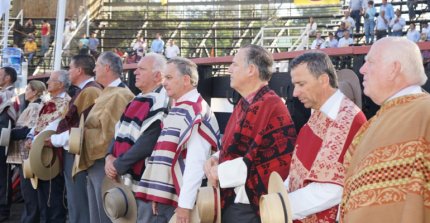 La ceremonia de inauguración del Clasificatorio Norte de Melipilla