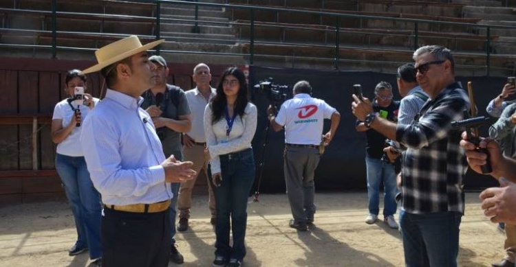 Federación del Rodeo Chileno realizó recorrido por la Medialuna Monumental a los medios de comunicación