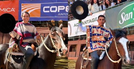 Valentina Hernández y Luis Gerardo Guzmán se consagraron como nuevos campeones de la Rienda