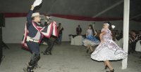 Una acampada ceremonia de bienvenida tuvo el 38° Nacional de Rodeo Universitario