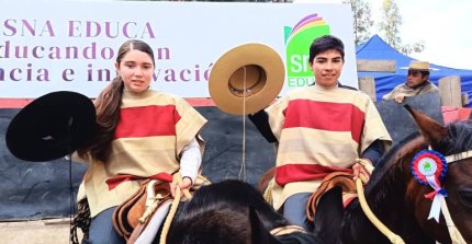 Bernardo Salas y Antonella Ponce celebraron en casa en el Rodeo de SNA Educa