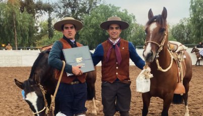 Rodeo Cuyano: Crivellaro y Salinas triunfaron en el Rodeo Libre del Club Feriagro