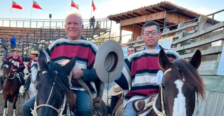 Cristián Moreno Benavente y Guillermo Olave sellaron sólido triunfo en rodeo del Club El Bosque