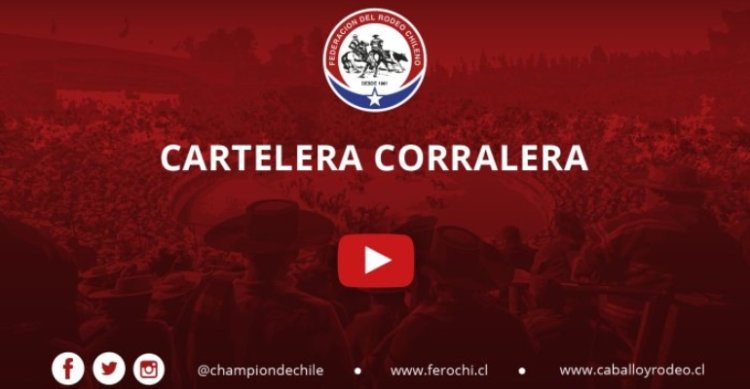 La Cartelera de TV Corralera para los rodeos del 1, 2 y 3 de mayo